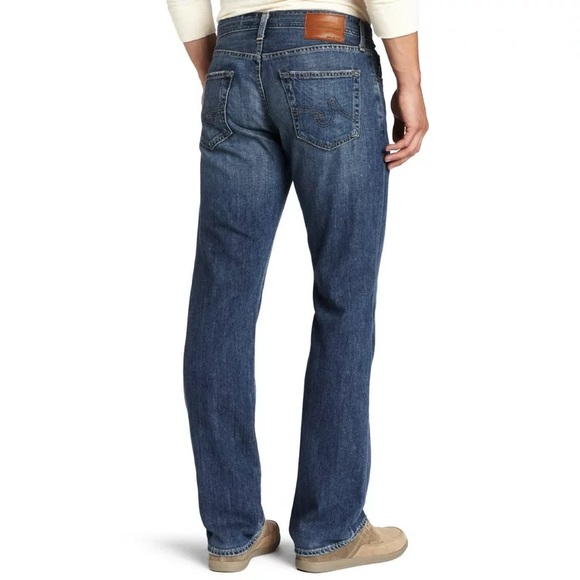 AG Adriano Goldschmied The Protege Straight Leg Denim Pants Jeans Blue 34X34 - Picture 3 of 7